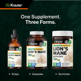 BIO KRAUTER Lion's Mane Tincture 177g usage instructions
