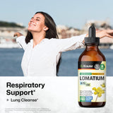 BIO KRAUTER Lomatium Tincture 259g back view