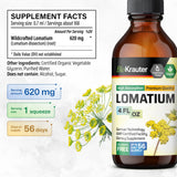 BIO KRAUTER Lomatium Tincture 259g side view