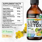 BIO KRAUTER Lung Cleansing Tincture ingredients close-up