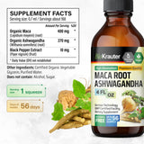 BIO KRAUTER Maca & Ashwagandha Tincture dropper