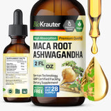 BIO KRAUTER Maca & Ashwagandha Tincture front view