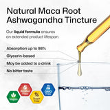 BIO KRAUTER Maca & Ashwagandha Tincture usage instructions