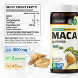 BIO KRAUTER Maca Root Gummies close-up of gummies
