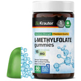 BIO KRAUTER Methyl Folate Gummies bottle front view