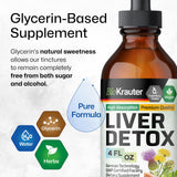 BIO KRAUTER Milk Thistle Liver Support Supplement packaging