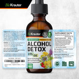 BIO KRAUTER Milk Thistle Tincture 57g bottle with herbs