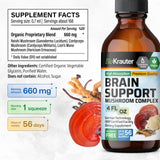 BIO KRAUTER Mushroom Tincture ingredients list