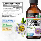 BIO KRAUTER Passionflower Sleep Supplement dropper close-up
