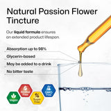 BIO KRAUTER Passionflower Tincture with measuring dropper