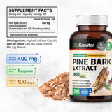 BIO KRAUTER Pine Bark Extract Capsules side view