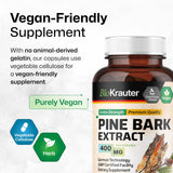 BIO KRAUTER Pine Bark Extract Capsules with water