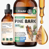 BIO KRAUTER Pine Bark Extract Tincture 259g front view