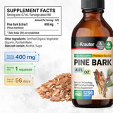 BIO KRAUTER Pine Bark Extract Tincture dropper close-up