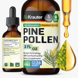 BIO KRAUTER Pine Pollen Extract 2 fl oz bottle front view