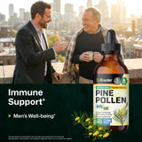 BIO KRAUTER Pine Pollen Extract 4 fl oz bottle side view