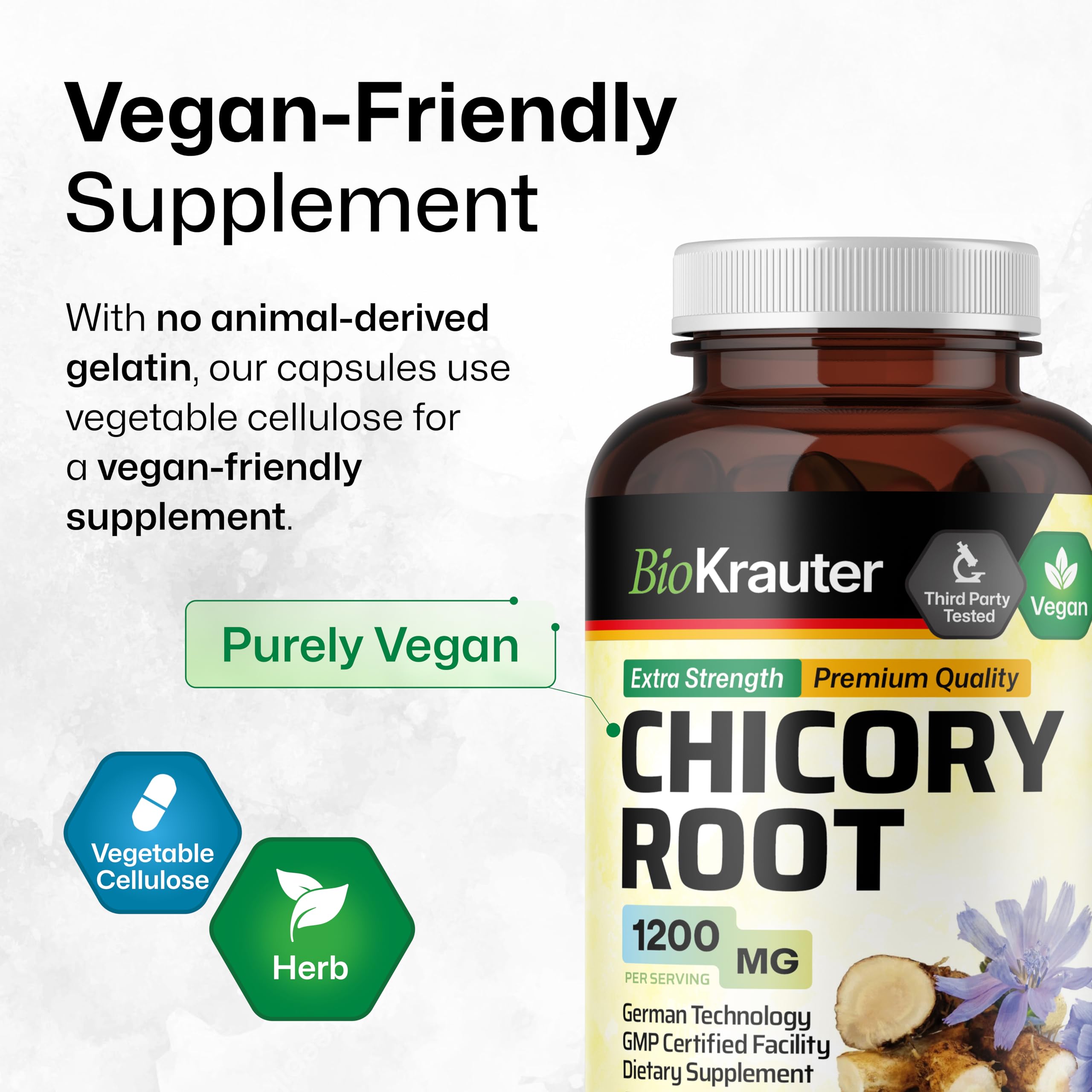 BIO KRAUTER Prebiotic Fiber Supplement ingredients list