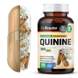 BIO KRAUTER Quinine Capsules front view with packaging