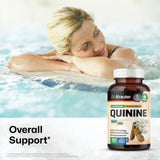 BIO KRAUTER Quinine Capsules side view showing capsule details