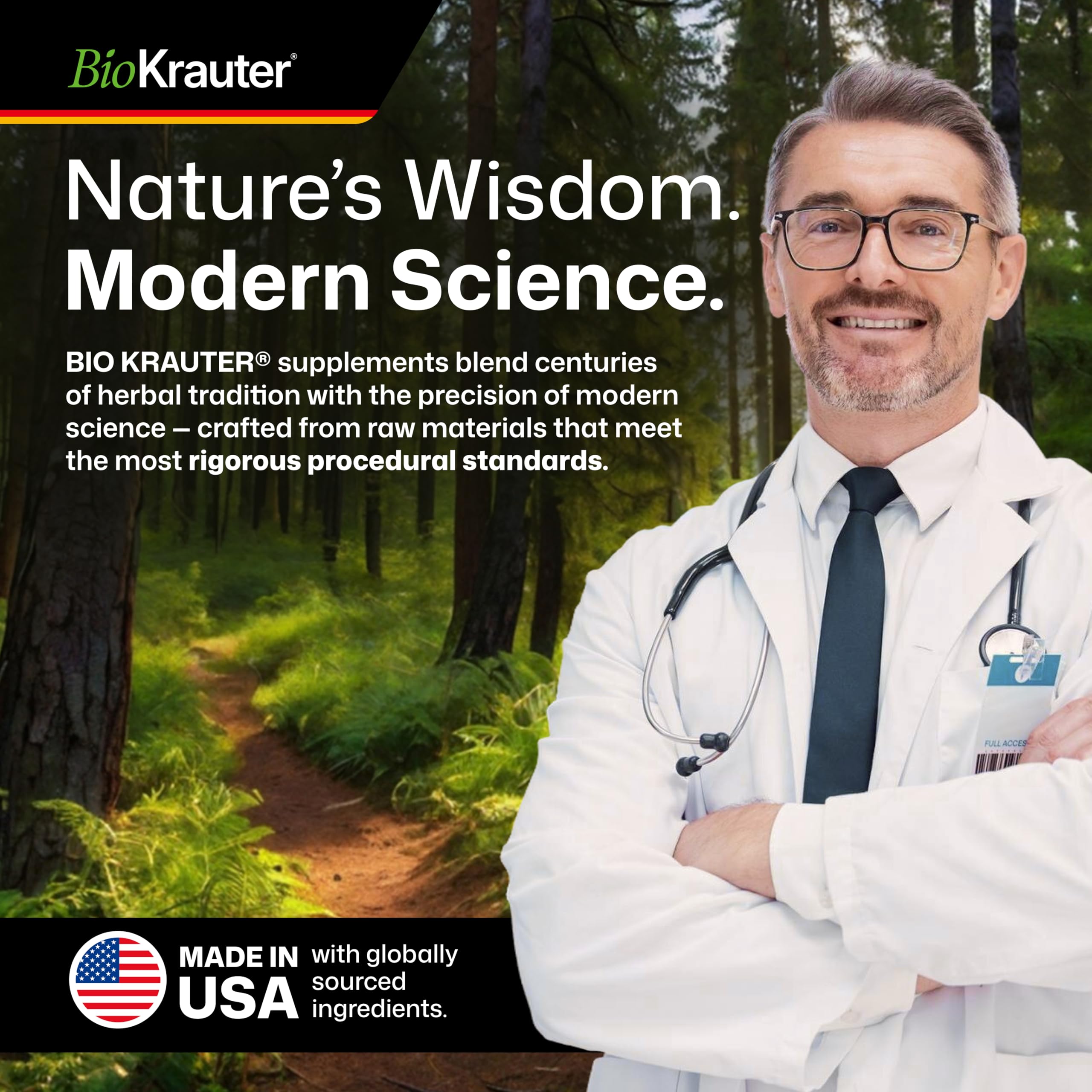 BIO KRAUTER Schisandra Supplement 2 fl oz bottle label close-up