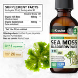 BIO KRAUTER Sea Moss Drops 141g packaging details