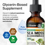 BIO KRAUTER Sea Moss Drops close-up of dropper