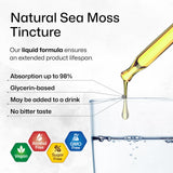 BIO KRAUTER Sea Moss Drops ingredients list