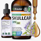 BIO KRAUTER Skullcap Tincture 2 fl oz front view