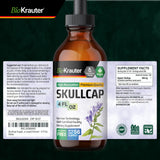 BIO KRAUTER Skullcap Tincture 4 Fl Oz back view