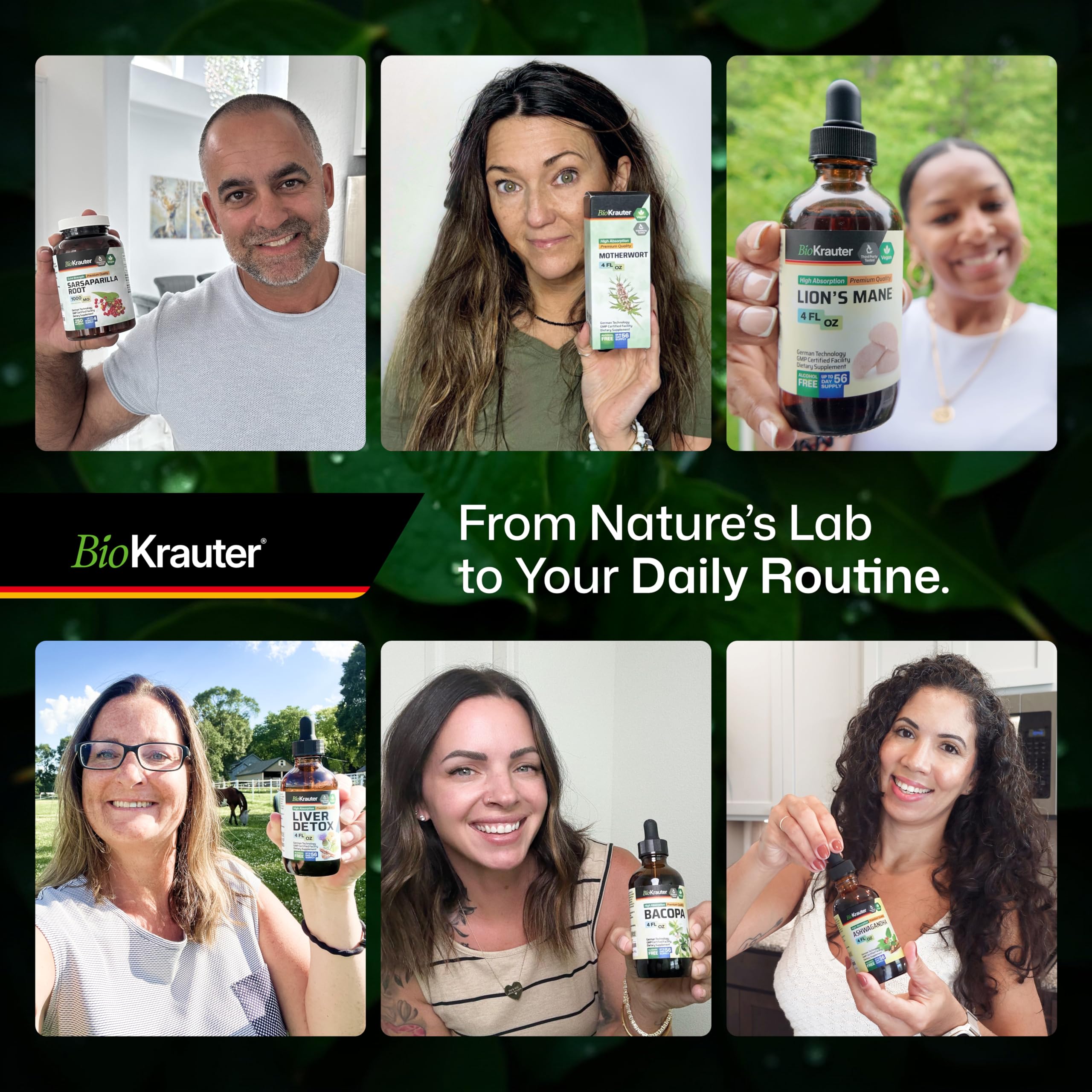 BIO KRAUTER Skullcap Tincture in a lifestyle setting