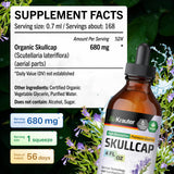 BIO KRAUTER Skullcap Tincture ingredients list