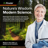 BIO KRAUTER Skullcap Tincture with dropper close-up