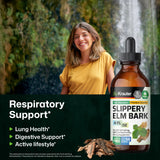 BIO KRAUTER Slippery Elm Tincture 685mg bottle with label