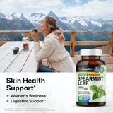 BIO KRAUTER Spearmint Leaf Capsules side view