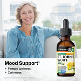 BIO KRAUTER St John's Wort Tincture dropper close-up