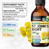 BIO KRAUTER St John's Wort Tincture dropper close-up