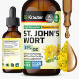 BIO KRAUTER St John's Wort Tincture front view with packaging