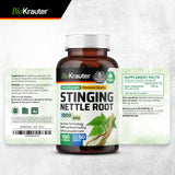 BIO KRAUTER Stinging Nettle Capsules in hand