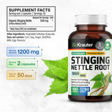 BIO KRAUTER Stinging Nettle Capsules with measuring spoon
