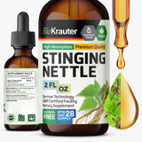 BIO KRAUTER Stinging Nettle Tincture 141g front view