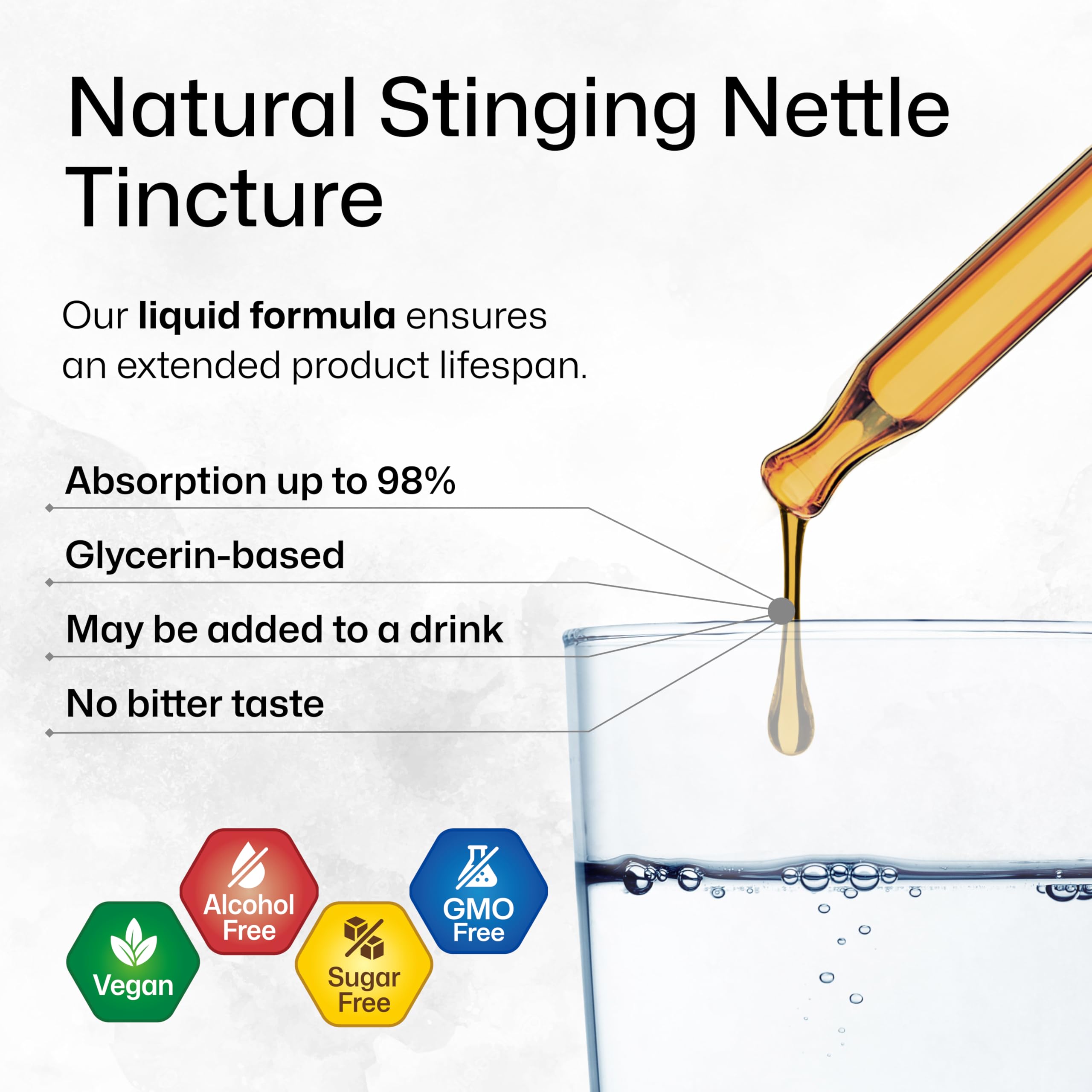 BIO KRAUTER Stinging Nettle Tincture 141g lifestyle scene