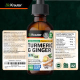 BIO KRAUTER Turmeric and Ginger Liquid Supplement lifestyle scene