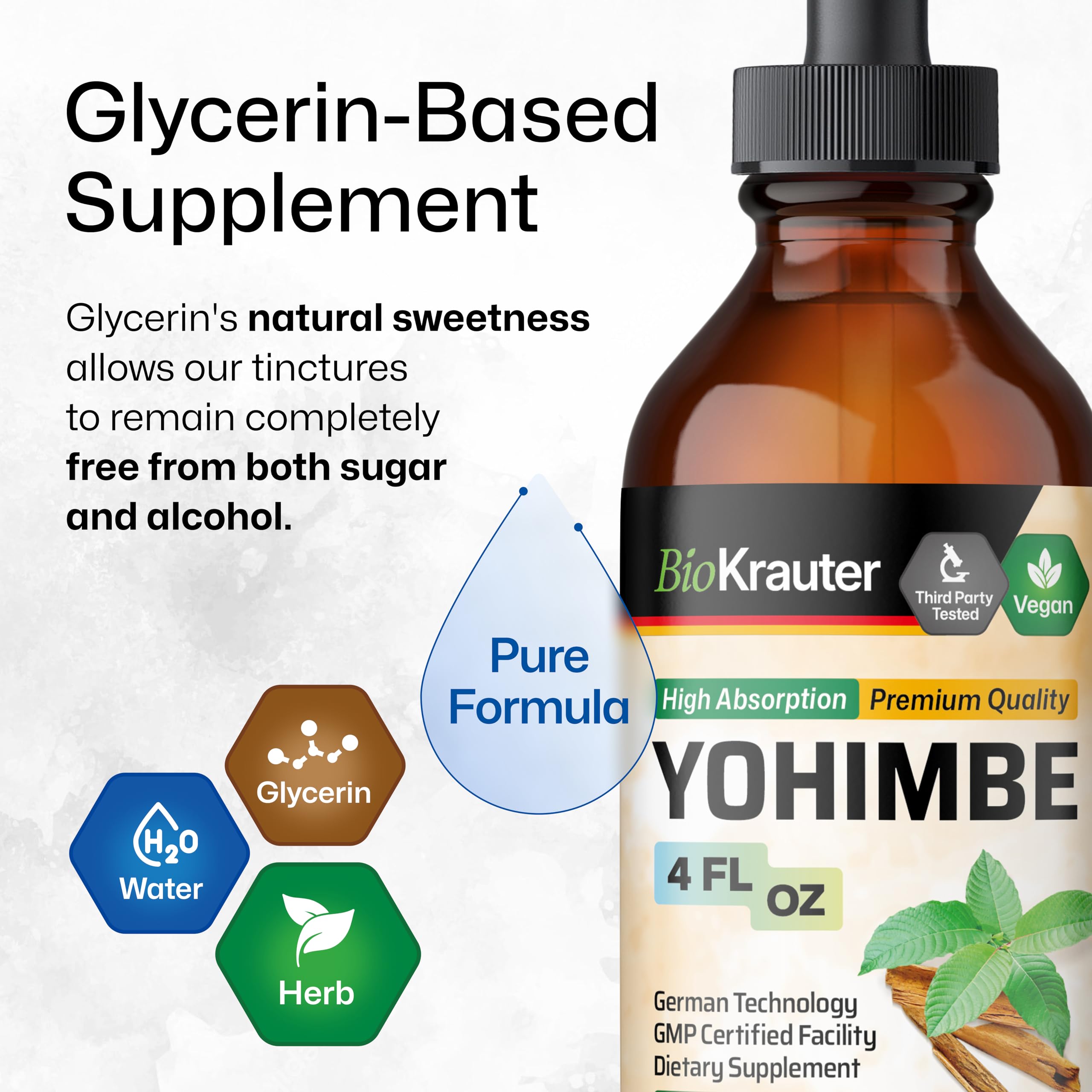 BIO KRAUTER Yohimbe Tincture 270g lifestyle scene