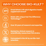 Bio-Kult Everyday Probiotics capsules in a hand