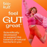 Bio-Kult Original Probiotics capsule opened with contents visible