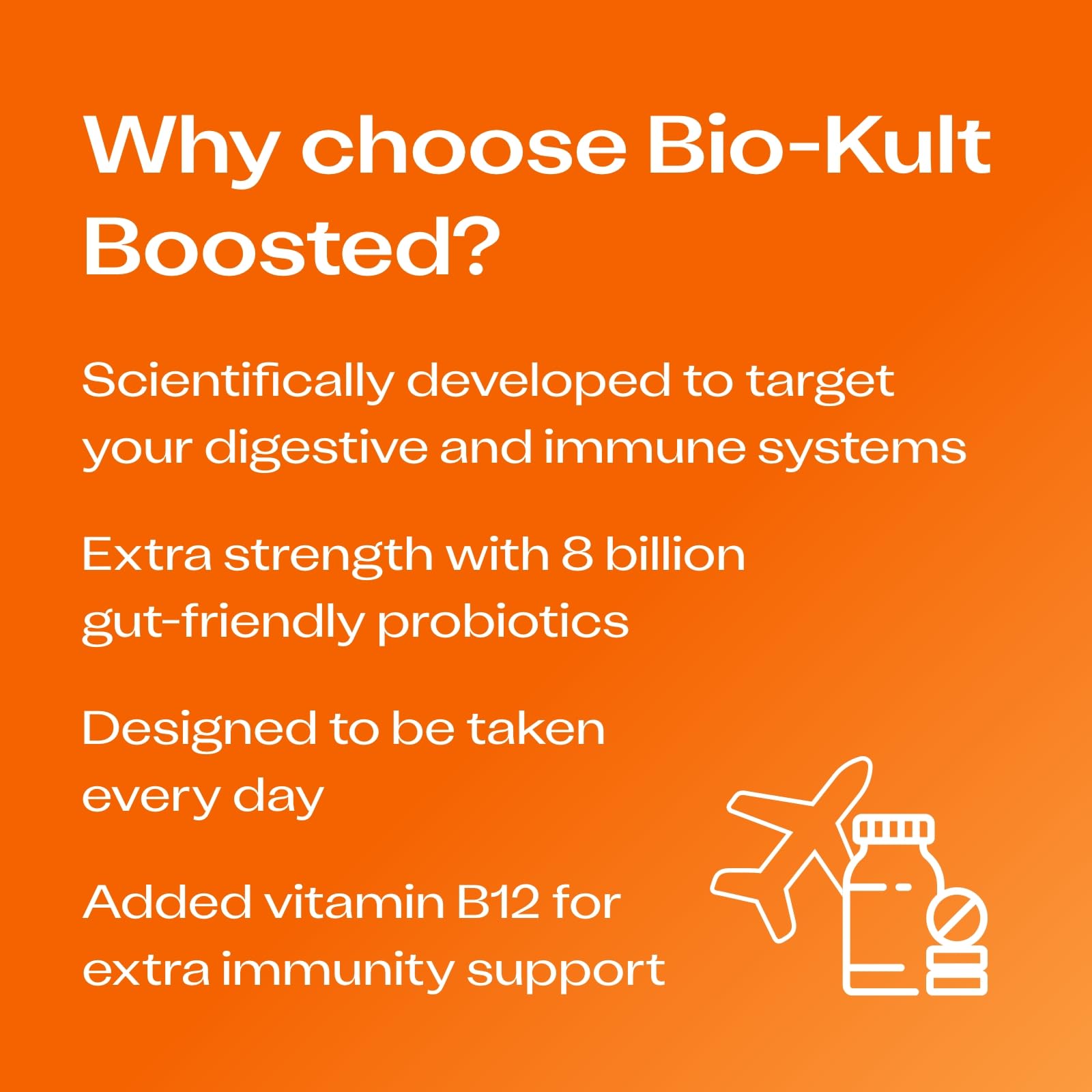 Bio-Kult support Probiotic Supplement capsule close-up