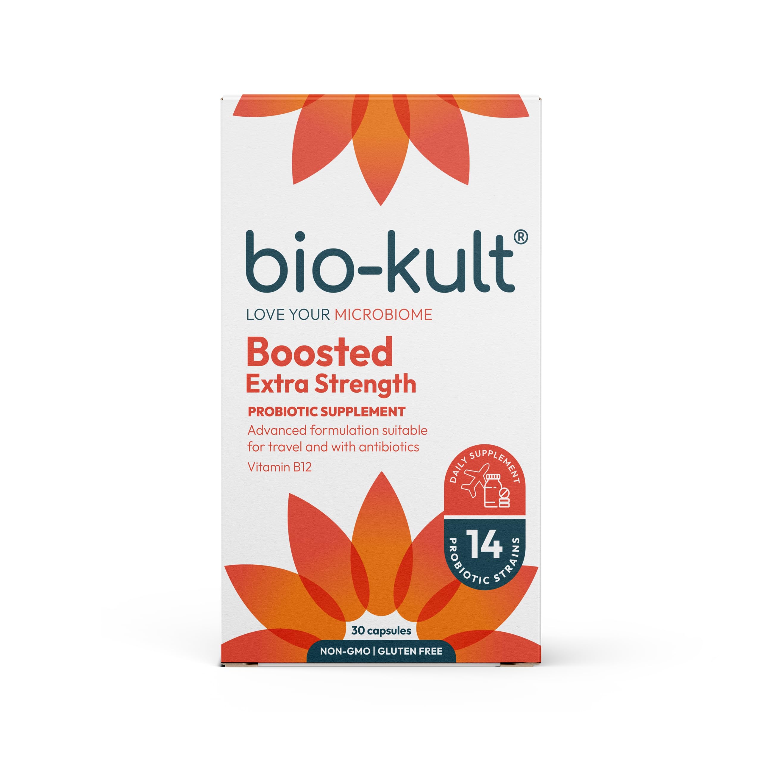 Bio-Kult support Probiotic Supplement front view with packaging