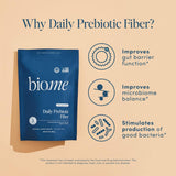 Bio.me Daily Prebiotic Fiber 240g side view packaging