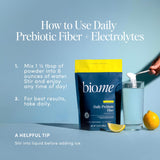 Bio.me Daily Prebiotic Fiber Supplement 336g ingredients list