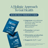 Bio.me Daily Prebiotic Fiber Supplement travel pack side view